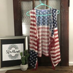 American Flag Vest